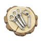 Jingxuan 304 stainless steel expansion screw hook expansion bolt hook manhole cover pull-up screw M6M8M10M12 M6 normal opening punch 10mm
