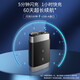 Philips (PHILIPS) portable black blade electric razor PQ888 portable razor imported knife head Men's beard knife 5 minutes flash charging PQ888 black heart-moving gift box plus gift bag