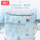 Newbell baby eating smock, waterproof and anti-dirty baby bib and rice bag, children's reverse dressing, children's painting apron, protective clothing, lucky fish + auspicious elephant [recommended age: 1-3 years old]