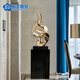 Meisheng living room entrance decoration model room accessories rockery handicrafts sculptures hotel art water fortune soft furnishings gold stone Yuxiu electroplated gold