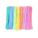 Macaron Hair Wurzel Twist Stick Bouquet handgefertigtes DIY-Materialbeutel verdickte verschlüsselte farbige Haarstreifen Kinderhaarband Brandneue Blumen Upgrade 682-teiliges Set + kostenloser Koffer