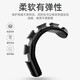 Shanze (SAMZHE) Kabelmanager Desktop Wickler Mobile Ladungskabel Speicher Kabelklemme Kopfhörer-Kabelkabel-Kabel-Wrap-Multi-Karten-Position Black Drei-Karten [2 Packs] LX-01