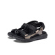 ECCO Children's Shoes Summer Beach Breathable Children's Sandals Fit 712162 Taupe/Black 71216260425 Size 31