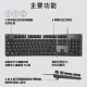 Logitech K845 Juego de teclado mecánico El teclado con cableado del teclado de la oficina del teclado con cable del teclado personalizado Versión personalizada de teclado Dé regalos para la novia de los niños K845 Risan Sakura Gradient Edition Roll Roll
