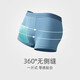 
Red bean (Hodo) underwear for men antibacterial bottom crotch mid waist modal ice silk base men boxer large size shorts 695 graphene antibacterial combination 2 175XL