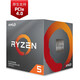 AMD Ryzen 5 3600X Processor (r5) 7nm 6-core 12-thread Acceleration frequency up to 4.4GHz 95W AM4 interface Boxed CPU