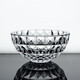 BOHEMIA Czech imported crystal glass fruit plate home gift fruit plate fruit bucket basin decoration light luxury home DIAMOND diamond fruit bucket 325mm