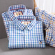 Jianmashibaoluo Paul Polo Herren Sommer Reine Baumwolle kurzärmeliges kariertes Hemd Herrengeschäft Cason Cotton halbärmelig gestickeltes Hemd Trendy kurzärmelig D2629 42/2xl
