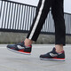 Dabowen Marathon Schuhe Leichte atmungsaktive Netzschuhe mit niedriger Top-Schuhe flacher Softrocksschuhe Nicht-Schlupf-Jogging-Schuhe verbesserte Version Running Schuhe Langzeit Laufschuhe 9223a 9925-1 Upgrade-Version Dunkelblau 39/weibliche Standard, Jungen sind eine Größe kleiner kleiner
