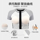 Yuke swimsuit female conservative student two-piece split belly-covering slimming swimsuit 2024 new sports hot spring swimsuit dark gray nose clip earplugs + flat swimming goggles M size recommended weight 88100Jin Jin is equal to 0.5 kg