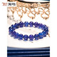 Taoki Natural Wenwan Tanzanite Old Mine Jewelry Tanzanite Ball Bead Bracelet Jewelry Grade Approximately 7mm