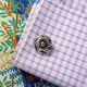 KFLK shirt cuff links men's sleeves stud shirt buttons business gifts retro aristocratic French cuff buttons lettering custom gold