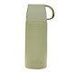 Flower Shop Thermos Cup Head avec petit couvercle Nordic Style Simple Student en acier inoxydable Thermos Cup Coupages Coupages simples blancs européens 220 ml 6193