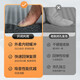 Li Ning (LI-NING) yoga mat for men and women, thickened professional sports and fitness training mat, sit-ups, non-slip, portable yoga mat, 183*61*8mm gray and black [standard style]