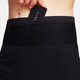 
Particle Mania Sports Shorts Spring and Summer Men Comfortable Stretch Fake Two-Piece Running Fitness Shorts 12350 102 Dark Black S