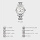Plum Blossom (Titoni) Ruikong Universo Series Mecánica Semana mecánica Calendario Menora de hombres 40 mm Placa de plata 797 S-695