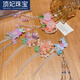 DING Fei (DING FEI) children's hairpin ancient style Hanfu hair accessories girls ancient costume hairpin Chinese style little girl step shake 2025 new headwear female 1# Manzhi
