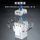 Zhongtian Hengke Super Five Class Unfielded 180 Wire Network Module RJ45 сетевой кабельный интерфейс ZT-MK-5180