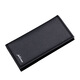 Shuguoer (Shu Guo er) () NOUVEAU portefeuille pour hommes style coréen long Cross Match à la mode Multi-carte simple portefeuille 3027 Long Black