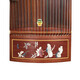 Dunhuang Marke Dunhuang Guzheng 694l Mahagony Series Shell Carving Performance Grade Examination Guzheng Musikinstrument Shanghai Folk Musical Instrument Factory 694L Lotus Pond Moonlight (vollständige Set von Accessoires)