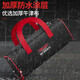 DELIXI ELECTRIC tool bag electrician strong and durable tool bag canvas thickened storage bag portable portable canvas bag repair special small single layer waterproof and wear-resistant tool bag