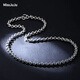 Miss JuJuPT950 platinum necklace men's platinum O-shaped chain simple and elegant round bead chain versatile pull-over pearl chain plain chain deposit customization Specifications contact online customer service
