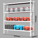 Fuluda light shelves warehouse storage racks storage cargo racks storage racks white 200*60 (100KG load-bearing)