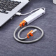 Baoerxingke Catégorie 7 Catégorie 7 Gigabit Câble réseau Pure Copper Computer Broadband Cable Super Six Catégorie 6 Câble réseau Double bouclier Monitoring Home Decoration Fiber Optic Greading Grade Grey Light Grey 5 mètres