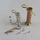 Renjuyi BOUPE GALVANISE avec B Pin de type B Tête plate Place Pin du verrouillage cylindrique Trou BP BUB PIN GB882