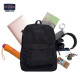 JanSport Jasper Backpack Men's and Women's Computer Bag Casual Backpack Student School Bag 3P6X008 Black