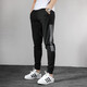 阿迪达斯 （adidas）男裤秋季新款透气跑步训练裤子休闲裤小脚裤运动裤长裤卫裤DQ3076 FK9930/薄款透气 XL