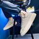 McQueen White Shoes Summer Board Board Board Zapatos de moda