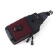 AOKALI's new wear-resistant mobile phone bag for men, multifunctional waterproof sports running mobile phone bag, tactical arm bag, belt waist bag, two-color bag with arm strap and buckle - two layers 6.0 wine red, one size fits all