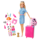 70% new Barbie Children's Toys Girls Gifts Play House Toys Dolls Little Princess Dolls Dress Up Dolls - Barbie Traveling Barbie FWV25