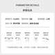 镜邦 近视眼镜超轻防滑黑色眼镜框男方形金丝防蓝光眼镜Z 12003透明浅金 仅镜架