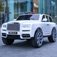 
Chibexing Rolls-Royce Cullinan Children's Electric Vehicles, Men's and Girls' Remote Control Toy Cars, Can Be Sitting on a Four-Wheel Off-Road Vehicle, Dark, Remote Control, Swing, Soft Seat, Bluetooth