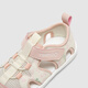YEEHOO baby shoes summer breathable sandals for boys and girls jade powder 12.5 125mm recommended foot length 125-130