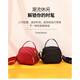 Kangaroo (KANGAROO) 2023 new casual nylon cloth bag women's shoulder crossbody bag simple coin mobile phone bag lightweight portable small bag red