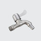 Yingen Faucet Thickened Stainless Steel Faucet Fishtail 4-Point Faucet 1 piece