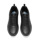 Skechers men's shoes autumn and winter 2025 new business casual shoes black leather shoes soft sole lightweight low-top sports shoes formal shoes black-BBK 41