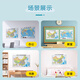 Beidou 2025 China Map World Geography Wall Chart 1.1*0.8m Large Size Waterproof Coated High Definition Upgraded Office Classroom Decorative Wall Hanging Picture Including Hanging Rod 106*76cm China World Map Set