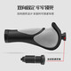 Bicycle handlebar covers, mountain bike silicone handles, aluminum alloy lock rings, rubber handlebars, cow and sheep horn auxiliary handlebars, meat ball handlebars, anti-slip handles, bicycle accessories, one pair with auxiliary handlebars (includes installation tools)