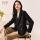 Chushen Spring and Autumn Short Small Suit Women's Versatile Double-breasted Suit Jacket Small Short Jacket Top S13JF4532