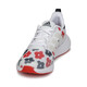 Adidas (adidas) girls' shoes sports casual shoes lightweight lace-up low-top running shoes white little flowers 2025 Chinese Valentine's Day gift white little flowers 28