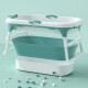 sevenboys baby swimming pool home foldable bath bucket children's bath bucket plus size newborn baby bath bath swimming basin mogan cabbage