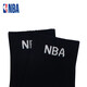 NBA袜子男士夏季薄款休闲运动袜男舒适亲肤无骨精梳棉中筒商务袜6双