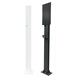 Wing Ying Charging Pile Column Pole New Energy Electric Vehicle Charging Station Outdoor Rainproof Anti-rust Hanging Wire Bracket Base 50-100 Column + Hook + Backplate (Thickened Version)
