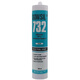 Dow 732/DOW CORNING 732 glass glue/sealant/aluminum color NSF food grade certified glue black