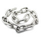 Jinguluo 304 stainless steel chain iron chain guardrail chain chandelier chain swing chair chain traction chain 3mm thick 5m long KCAA-436