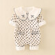 Water Flower Baby Autumn and Winter Jumpsuit Baby Plush Autumn Clothes Newborn Baby Outing in Early Winter Cute Full Moon Hundred Days Clothes 2311566